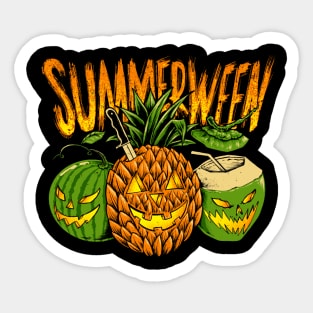 Summerween Fruits Sticker